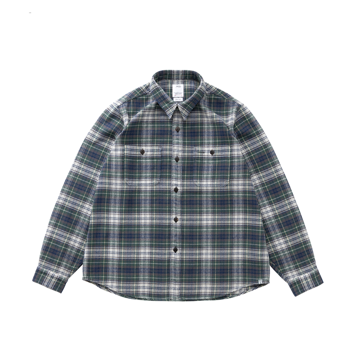 VISVIM / LARRIKAN CHECK L/S (Green)